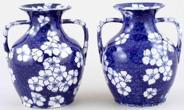 Portland Vases pair of c1920s